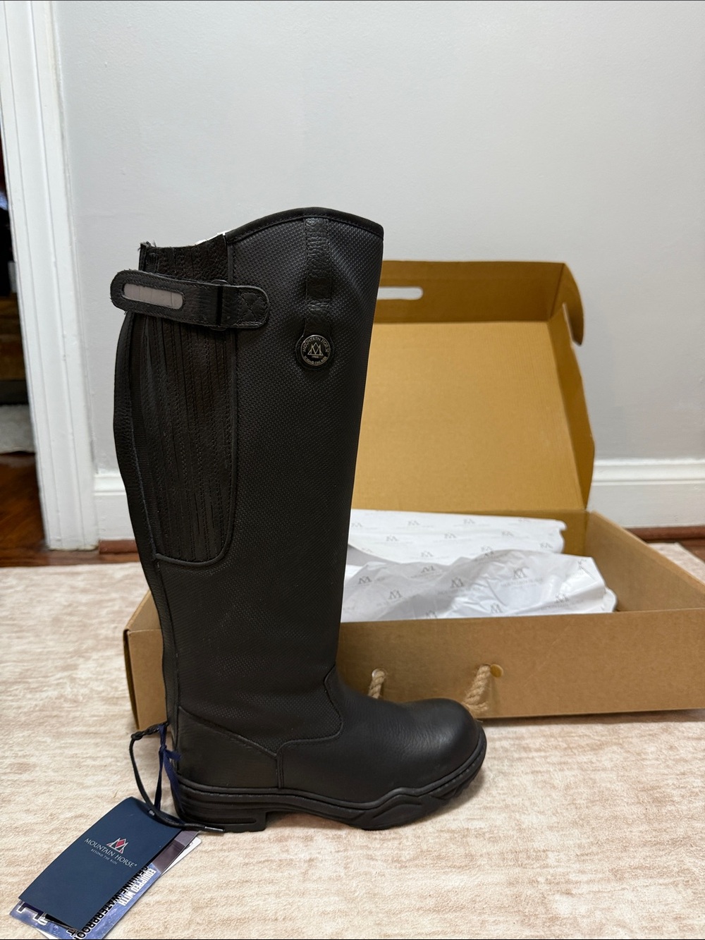 Mountain Horse equestrian riding boots Rimfrost High Wide calf